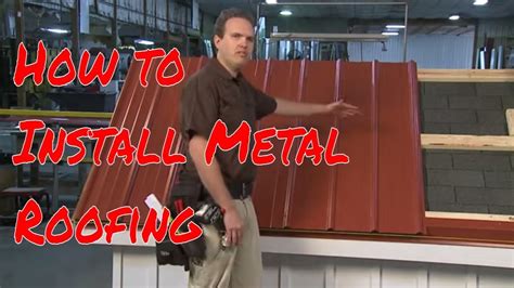 machine for installing metal roof on a house youtube|youtube metal roof installation instruction.